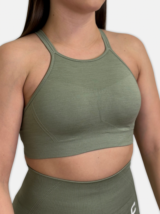 Basic Bra Green